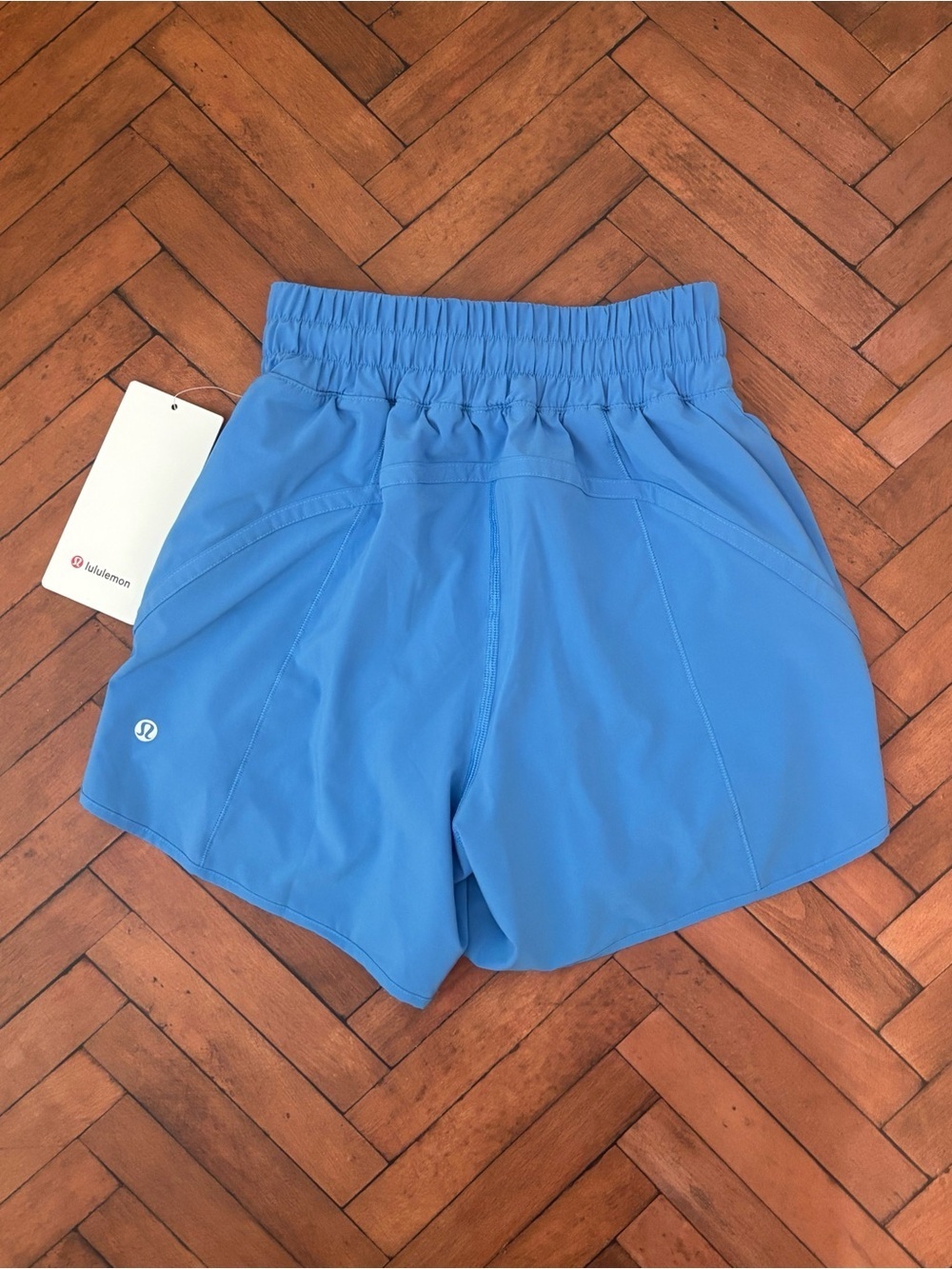 NWT Lululemon Track That High Rise Shorts 5" In Pool Party Size 4